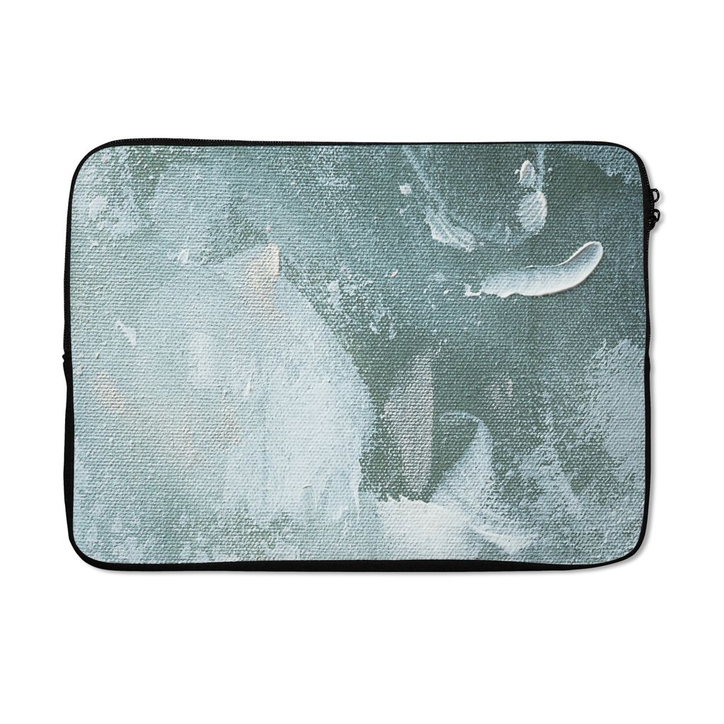 MuchoWow Laptop Hülle 13 Zoll Acrylfarbe - Abstrakt - Design Laptoptasche - Laptophülle - Sleeve - Rundumschutz