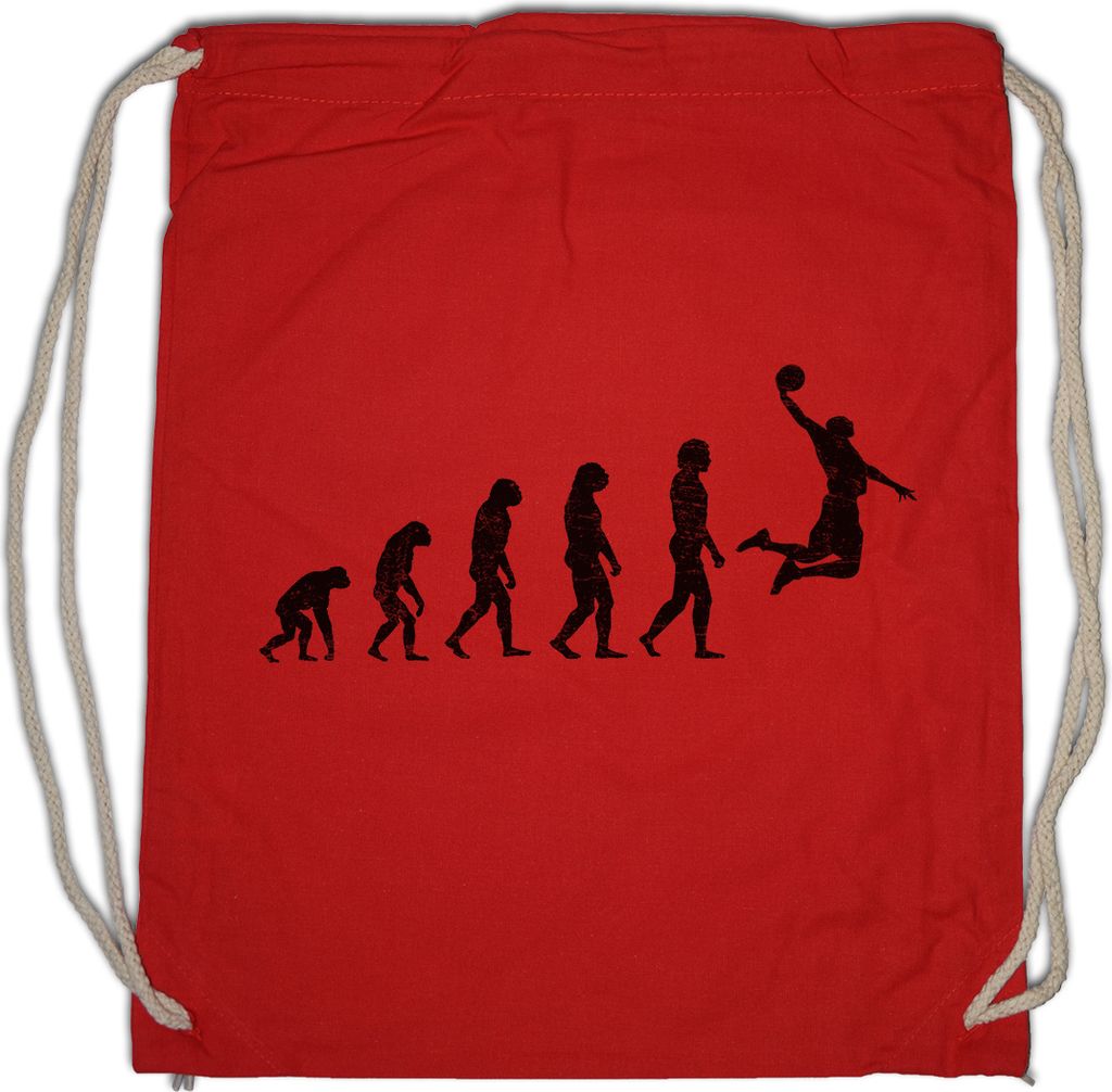 Urban Backwoods Basketball II Evolution, Turnbeutel, Farbe: Rot