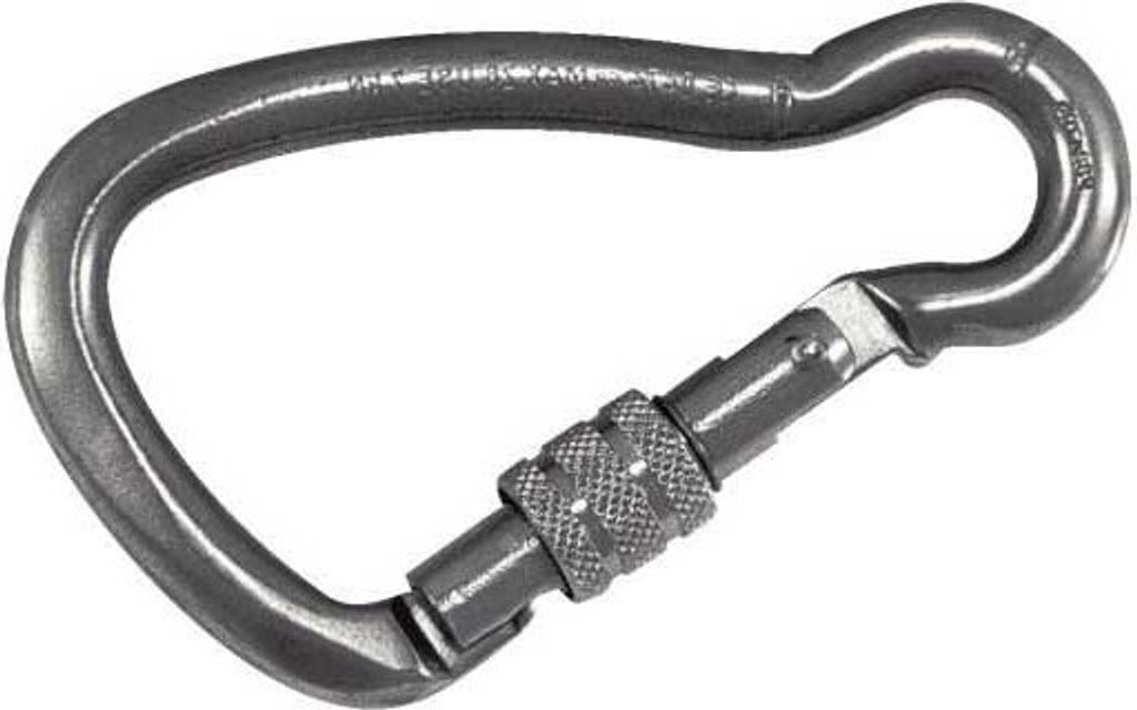 Plastimo Edelstahl Asymmetrischer Karabiner Silber 124 mm Silber 124 mm