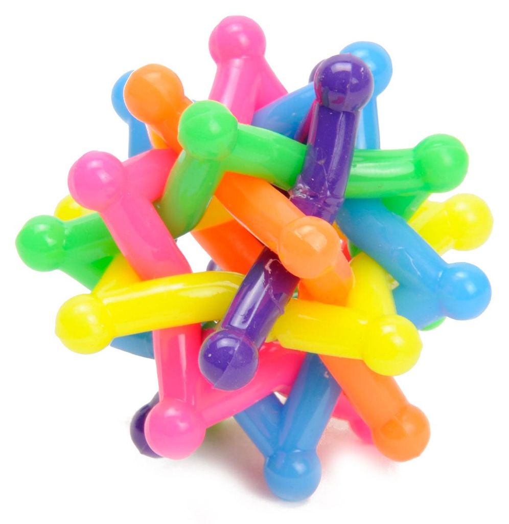 Lustiger Hüpfball in schönen Farben