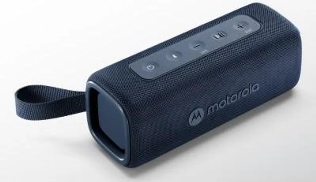 Enceinte Bluetooth Motorola ROKR 600 Bleu pour Soirée et Extérieur