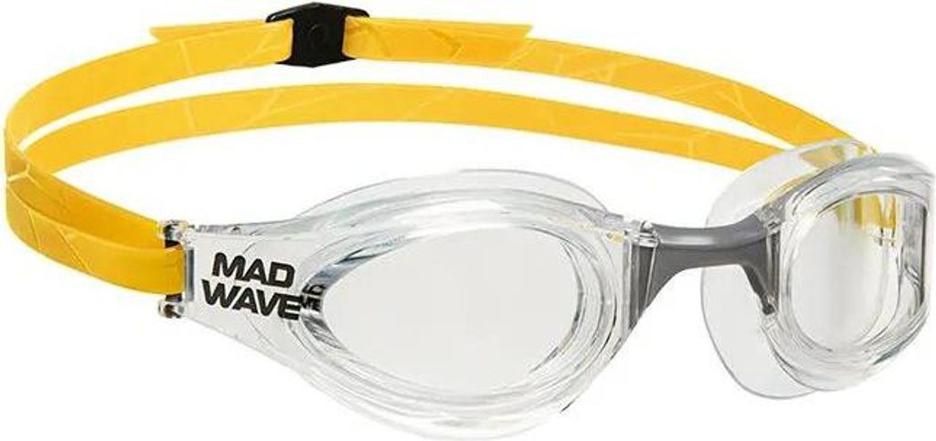 Madwave Aqua Fusion Schwimmbrille Orange Herren,Damen Orange One Size