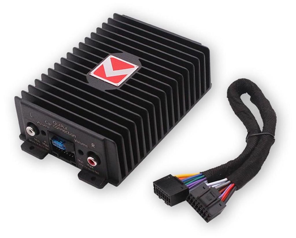 4kanálový zesilovač do auta 80Wx4 Audio modifikace Výkonový Obrázek produktu 