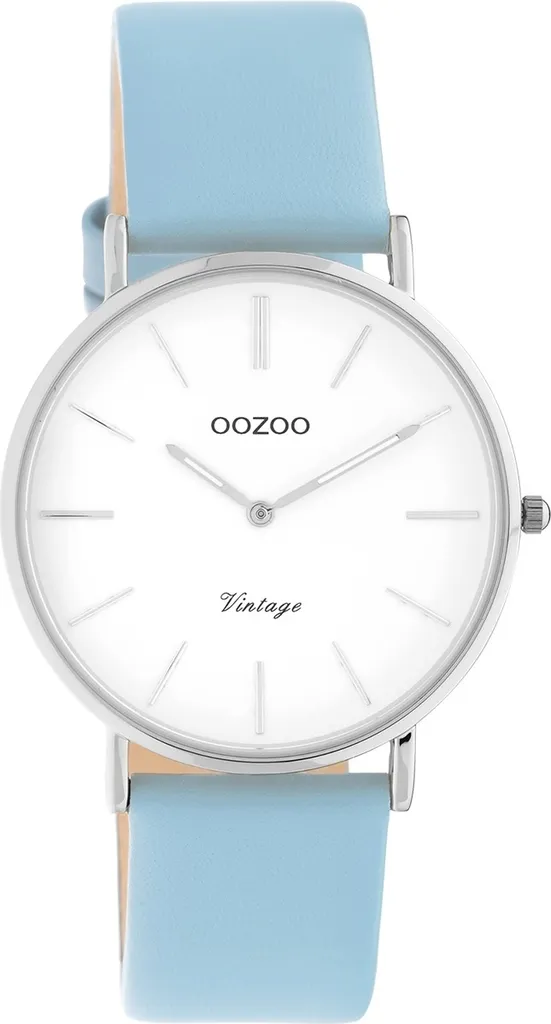 Montre Oozoo Femme Vintage bleu clair : L'accessoire mode du quotidien