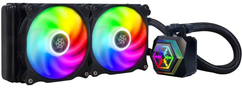 SilverStone PF240-ARGB Refroidisseur Liquide AIO 240mm Performance