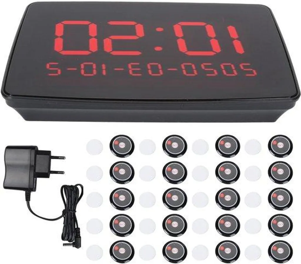 Système d'appel sans fil : finissez-en avec l'attente, 20 boutons pro