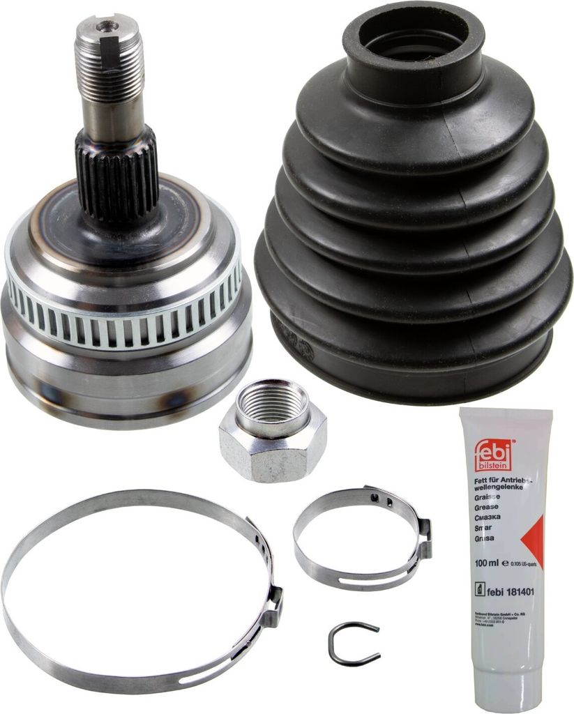 FEBI BILSTEIN Gelenksatz Antriebswelle Radseitig Vorne Rechts Vorne Links passend für MERCEDES-BENZ A-Klasse (W168) 185922