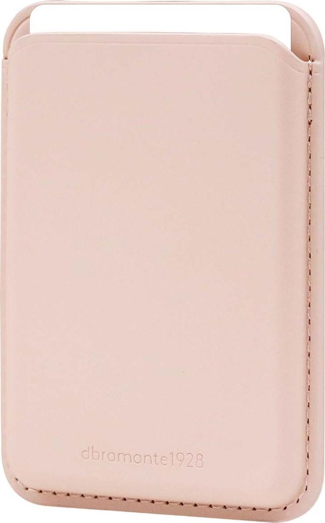dbramante1928 - Tasche für Mobiltelefon / Kreditkarte - kompatibel mit MagSafe - ICON - rosa sandfarben