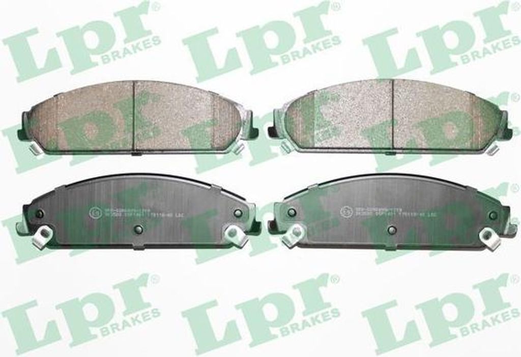 LPR 05P1401 Bremsbelagsatz, Scheibenbremse OE 5142559AB kompatibel mit Thema, 300 C