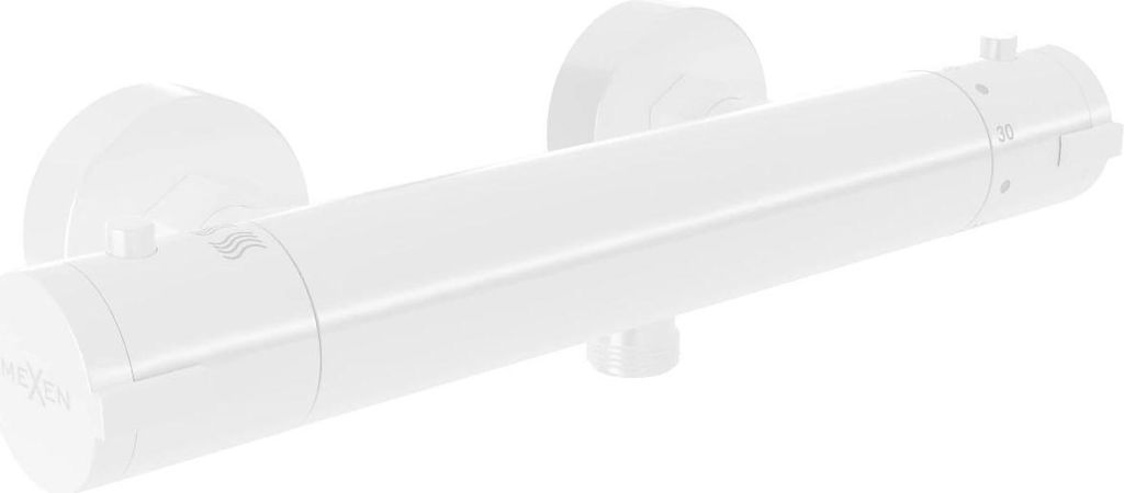 Mexen Kai rubinetto doccia termostatico, bianco - 77100-20 Immagine del prodotto 