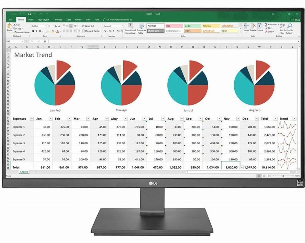 LG 27UK670-B, 68,6 cm (27"), 3840 x 2160 px, 4K Ultra HD, Obrázek produktu 