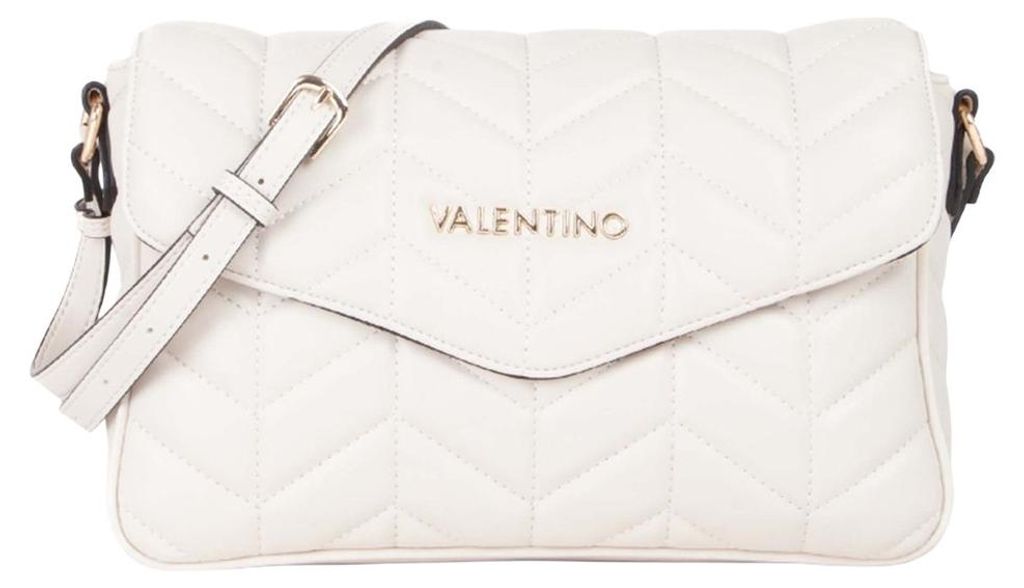 Beige Damen-Schultertasche mit Logo, verstellbar und Produktbild 
