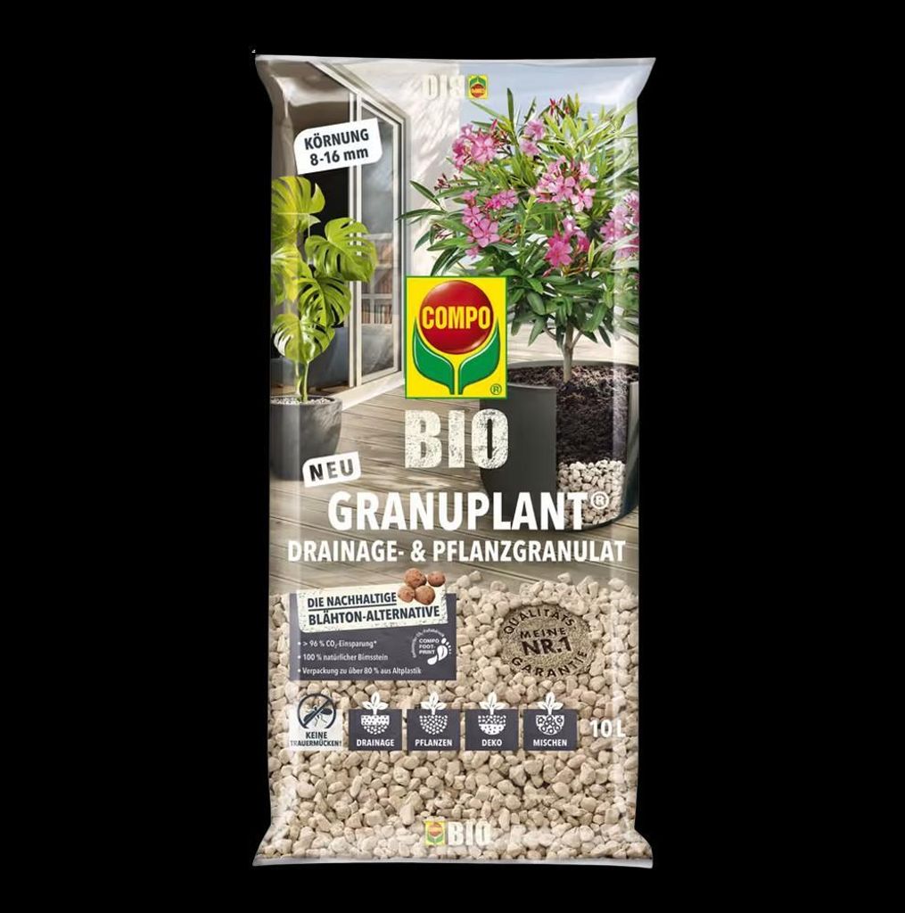 COMPO GRANUPLANT Drainage- und Pflanzgranulat - 10 Liter