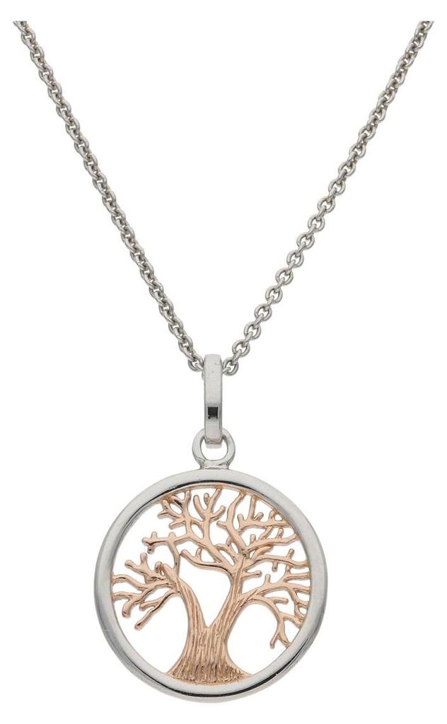 Lebensbaum Anhänger Silber 925 Roségold plattiert JL10-02-1349 JuwelmaLux