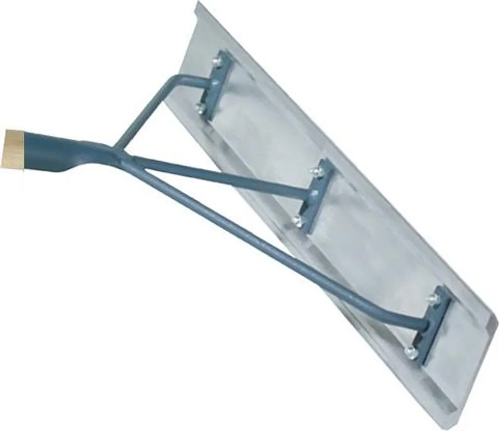 Racloir à enrobé 60 cm en aluminium avec manche 1,30 m pour goudron