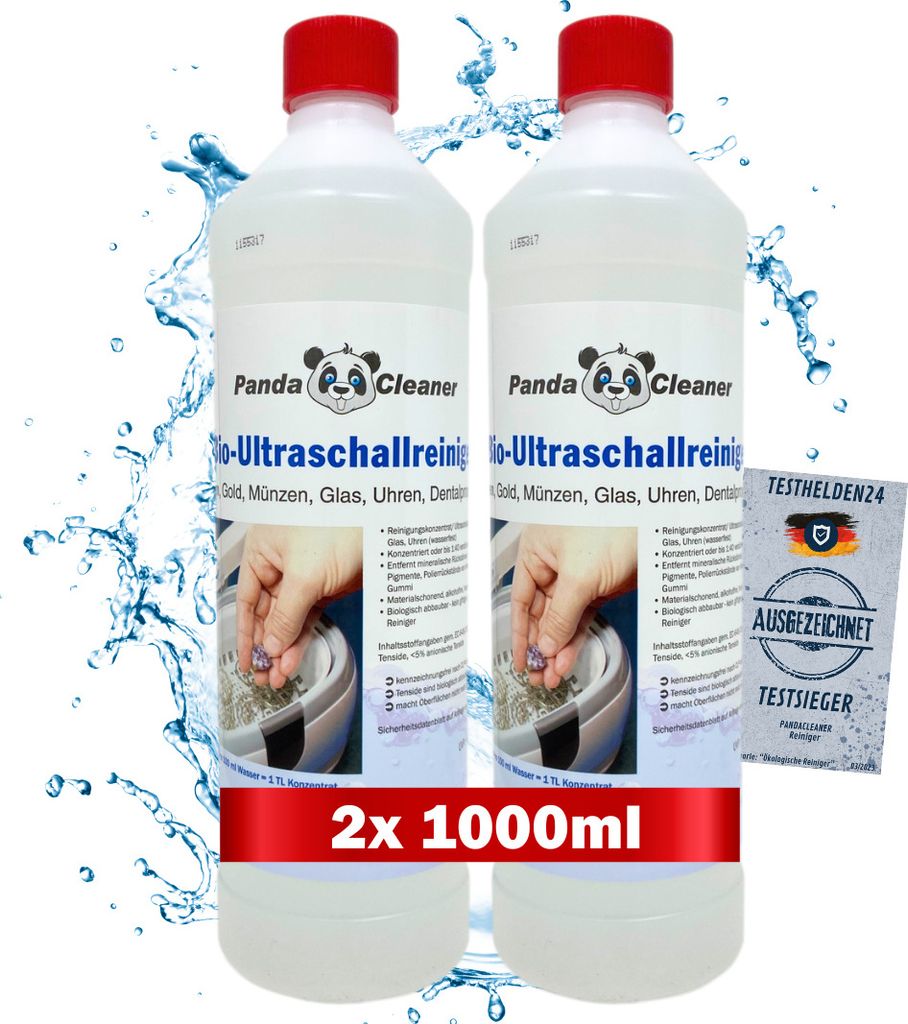PandaCleaner Ultraschallreiniger für Ultraschallbad - Produktbild 