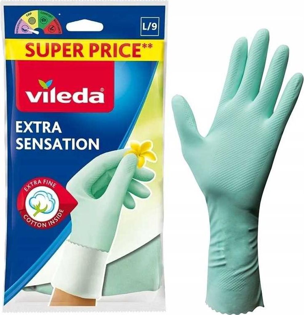 Vileda Extra Sensation Handschuhe „L“
