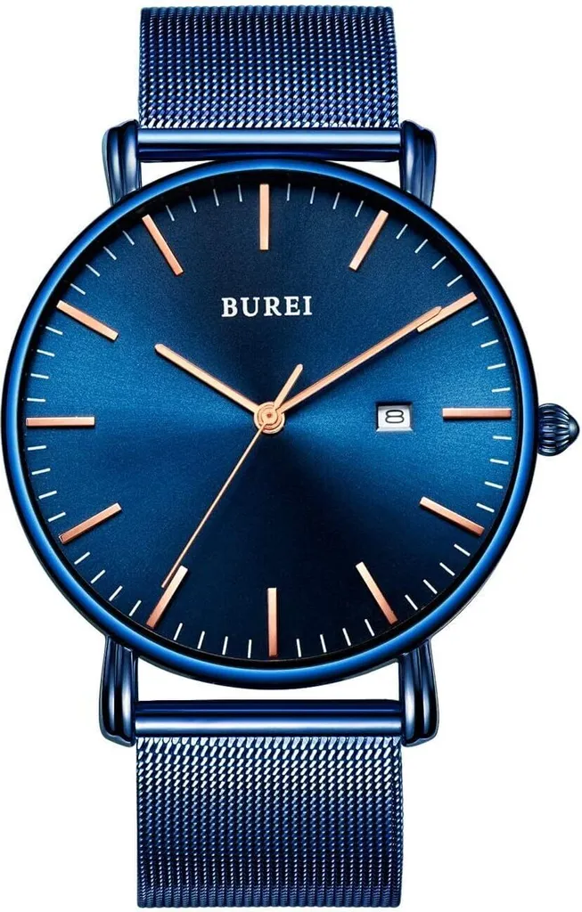 Orologio da Polso Uomo Slim Analogico Minimal - Precisione Giapponese