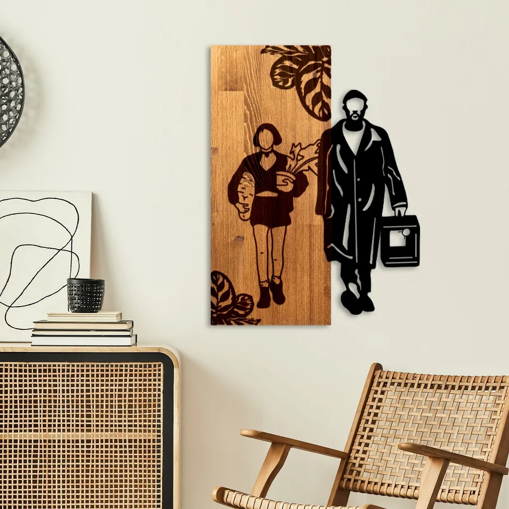 Accessoire Mural Bois Leon The Professional pour Salon ou Bureau