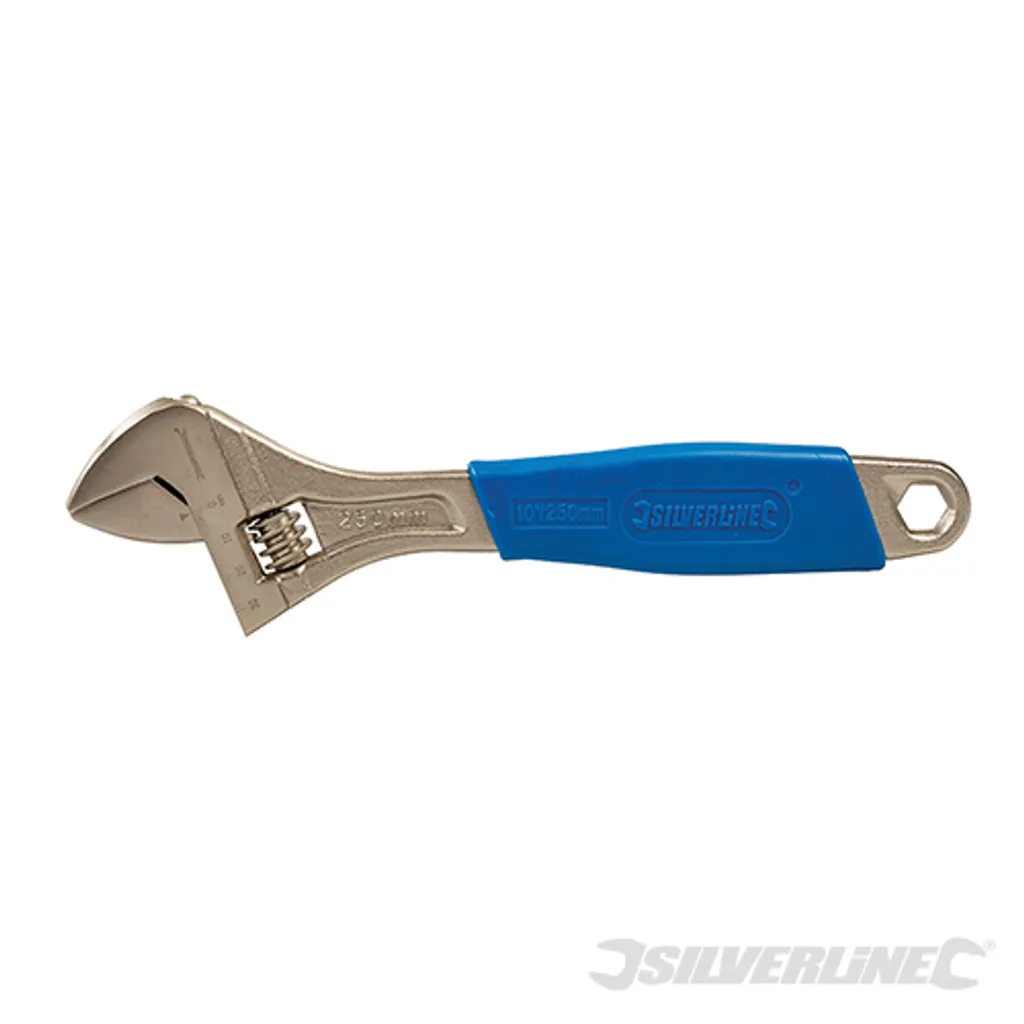 Silverline 427594 Clé à Molette Ajustable en Acier Chrome Vanadium 150mm