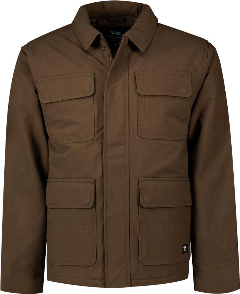 Vans Drill Chore Nylon Jacke Braun XL Herren Braun XL
