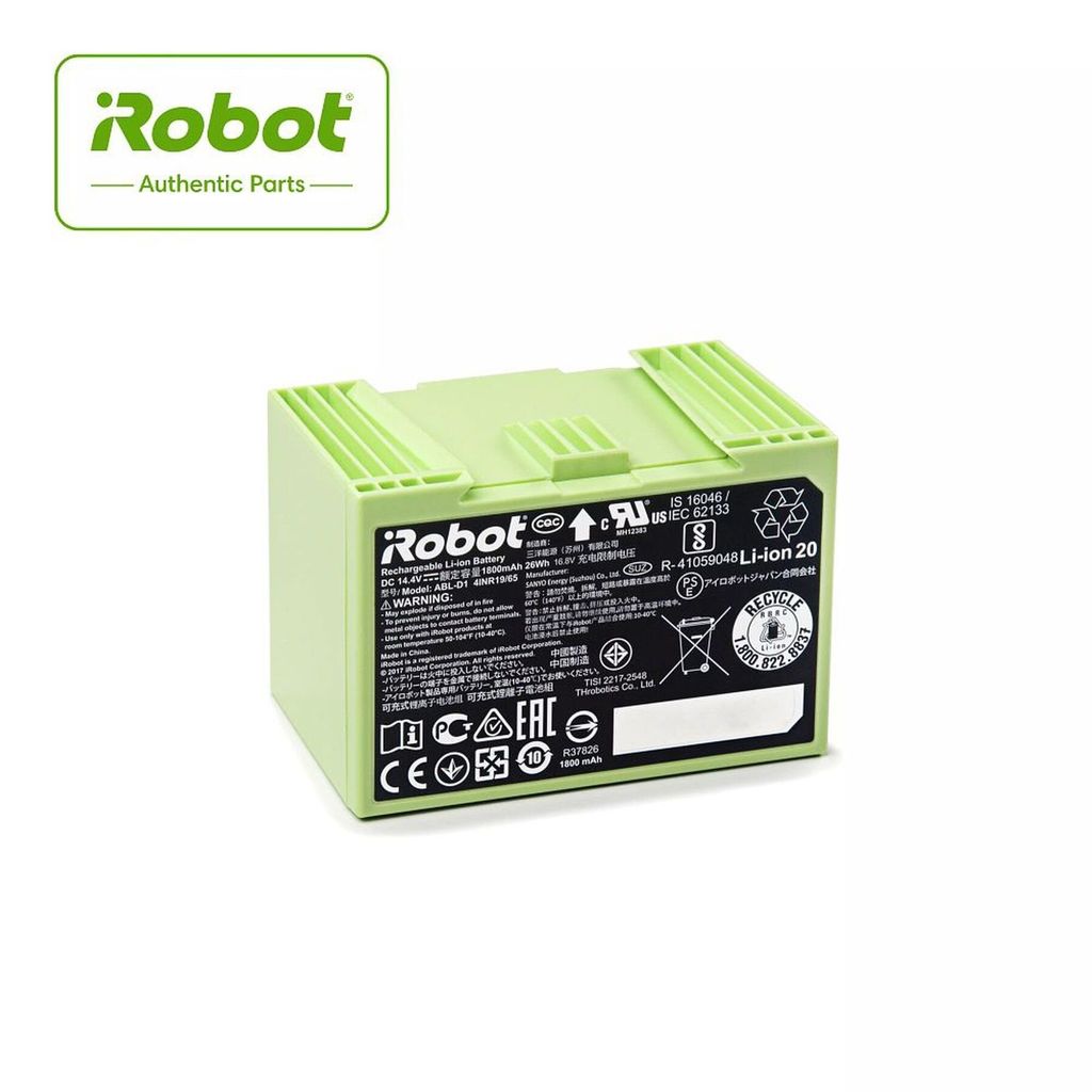 iRobot 4624864, Baterie, Robotický vysavač, Černá, Zelená, Obrázek produktu 