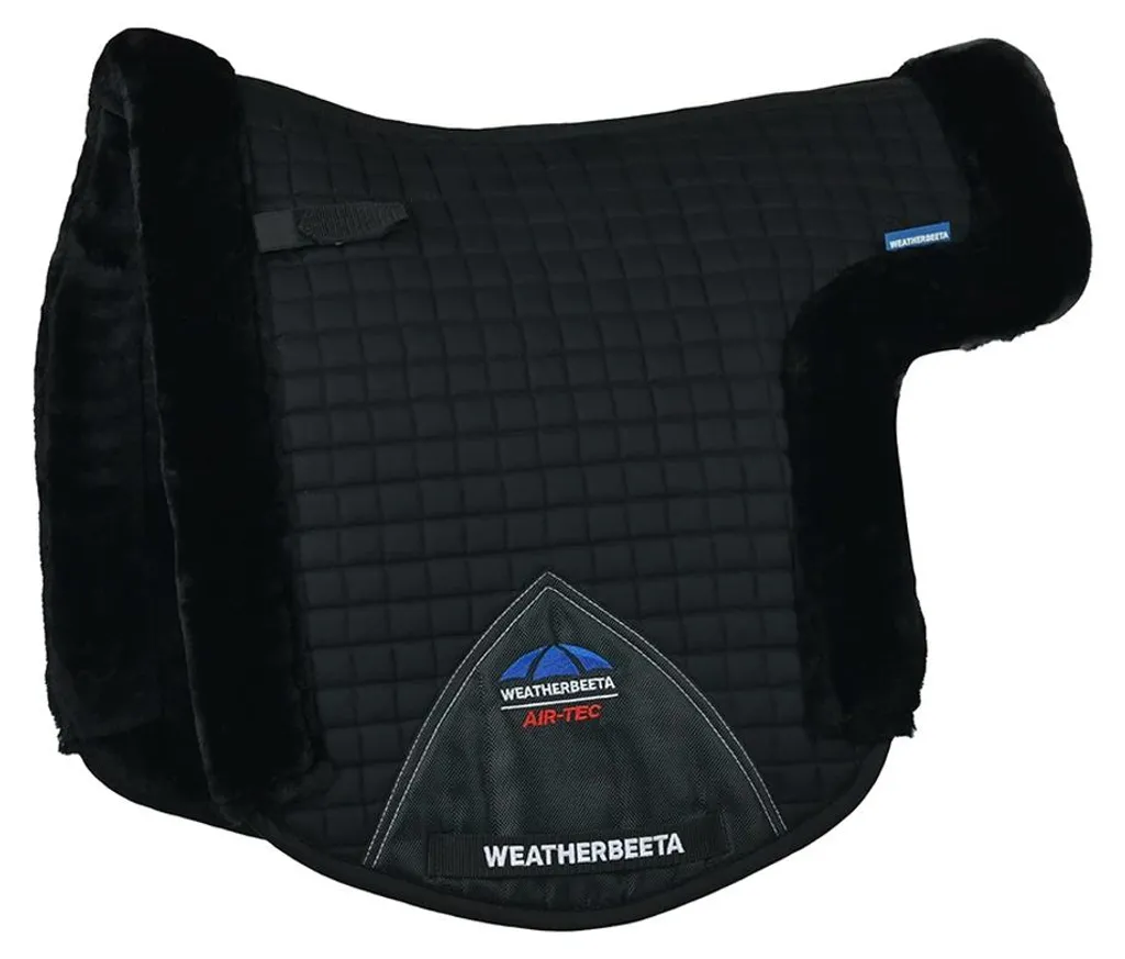 Tapis de selle anti-frottement Air-Tec Comfy Weatherbeeta noir 40x41 cm