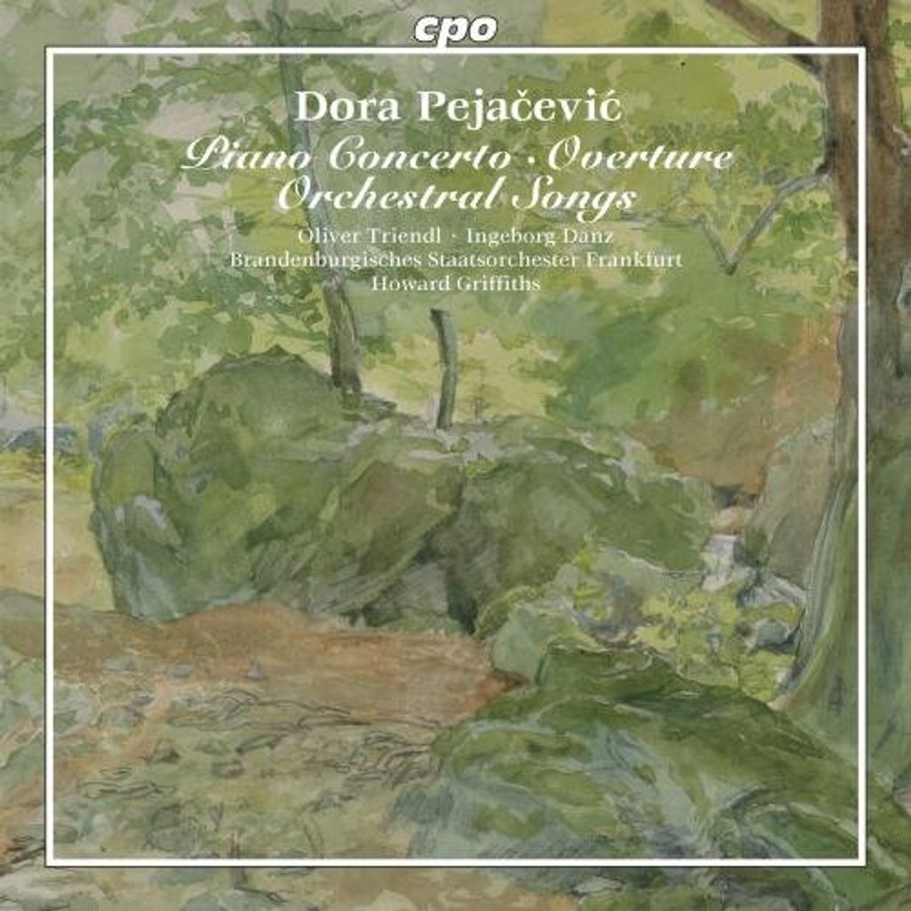 Ingeborg Danz - Dora Pejacevic: Klavierkonzert/Ouvertüre/Orchesterlieder CD
