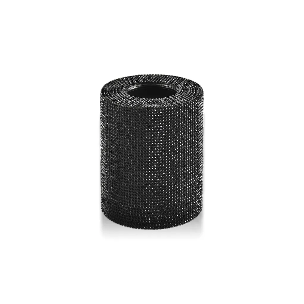 Socle de lampe de table noir pailleté Muster GLITTER #1 design