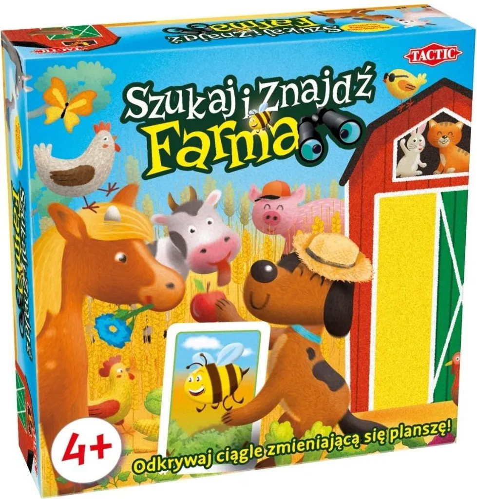 Jeu de société Cherche et trouve la ferme 58499 84997 pour enfant