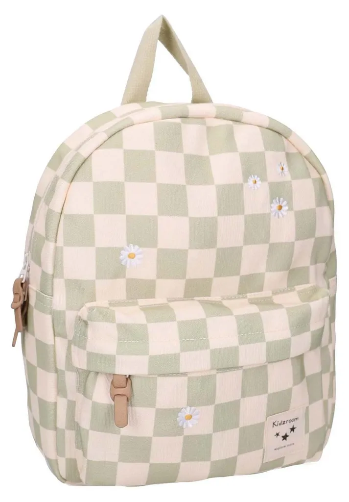Cartable Kidzroom Nostalgia fleurs : sac à dos enfant vintage chic