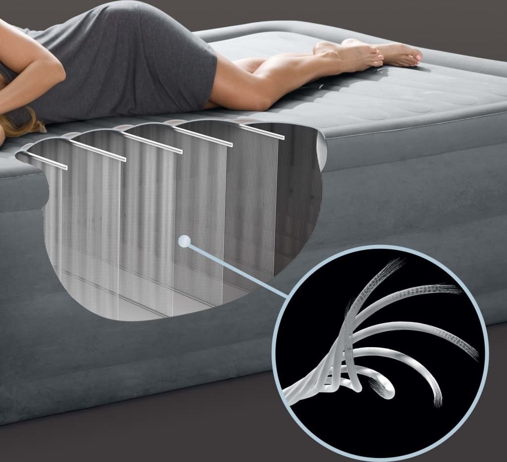 Intex Luftbett Comfort Plush High Rise Queen mit Pumpe Produktbild 6