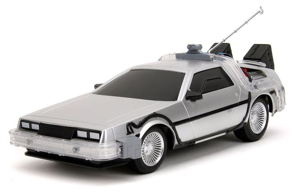 Jada Toys Terug naar de Toekomst II DeLorean, op afstand Productafbeelding 