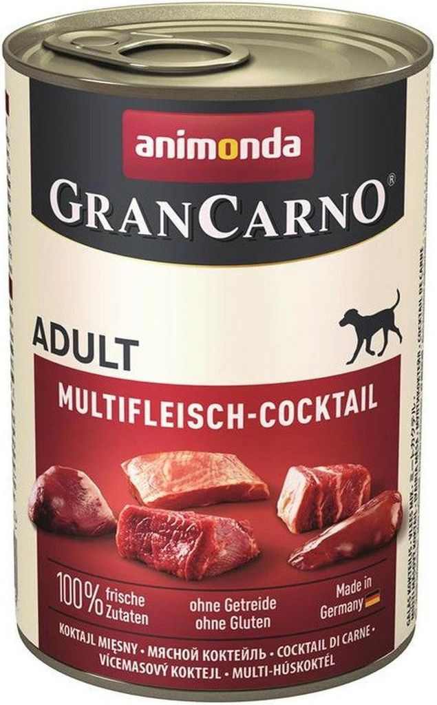 Animonda Dog Dose GranCarno Adult 6x400g | Multi - Fleischcocktail