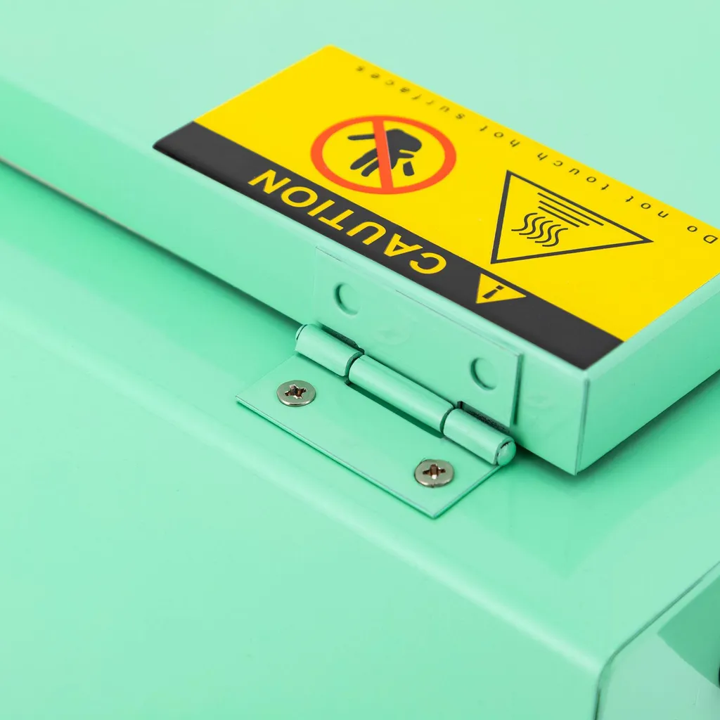 Stérilisateur chaleur sèche pour manucure professionnelle coloris vert - 7