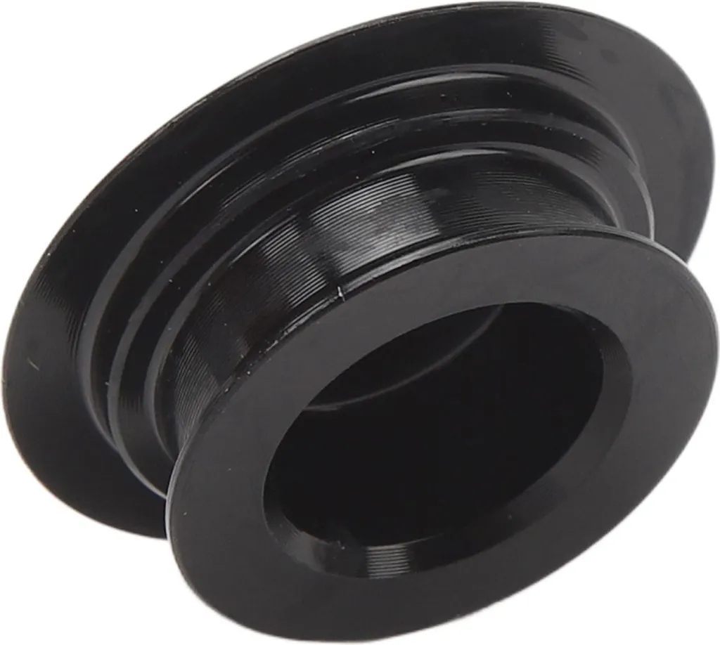 Parapolvere Guarnitura MTB Lega Alluminio Nero con Anello Gomma - 4