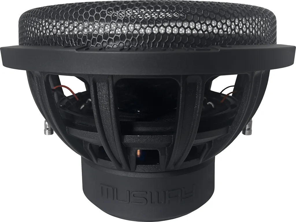 Haut-parleur de Graves 30cm MUSWAY MG12 et sa Grille - Subwoofer Auto