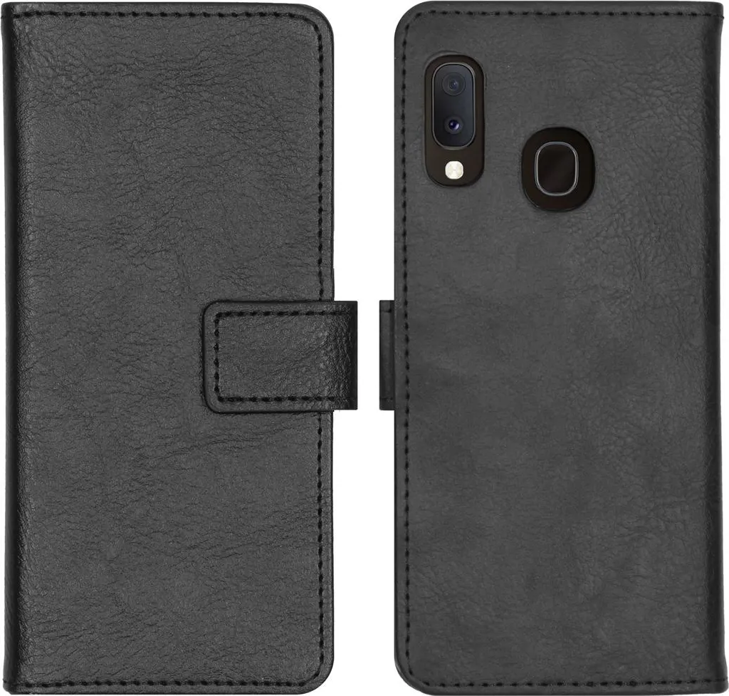 iMoshion Custodia a Libro Samsung Galaxy A20e Nero - Protezione Totale