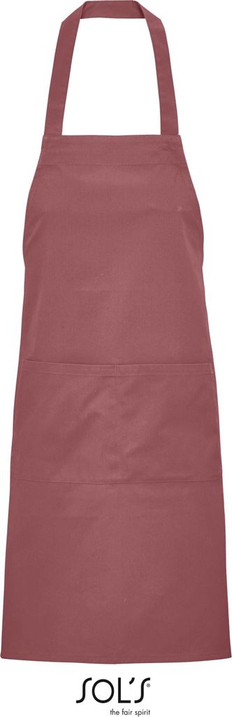 SOLs 03569 | Latzschürze, Gamma Unisex Apron, 90 x 75 cm - Farbe: Ancient Pink - Größe: 90 x 75 cm