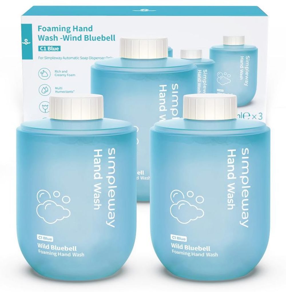 Mydło w piance Simpleway do automatycznego dozownika 3-PACK Zdjęcie produktu 