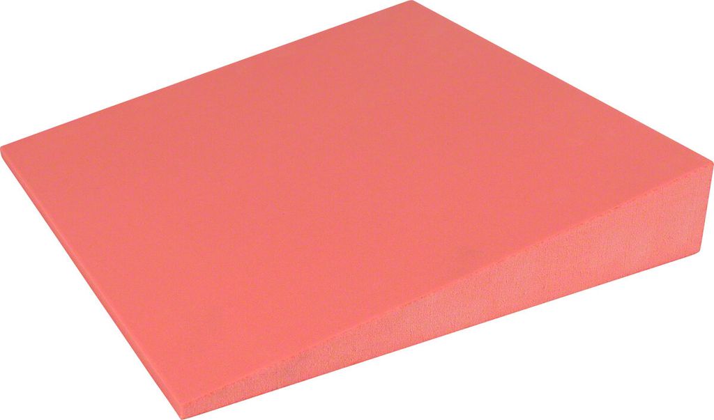 softX Sitzkeilkissen rechtwinklig 38 cm, Farbe:Rot