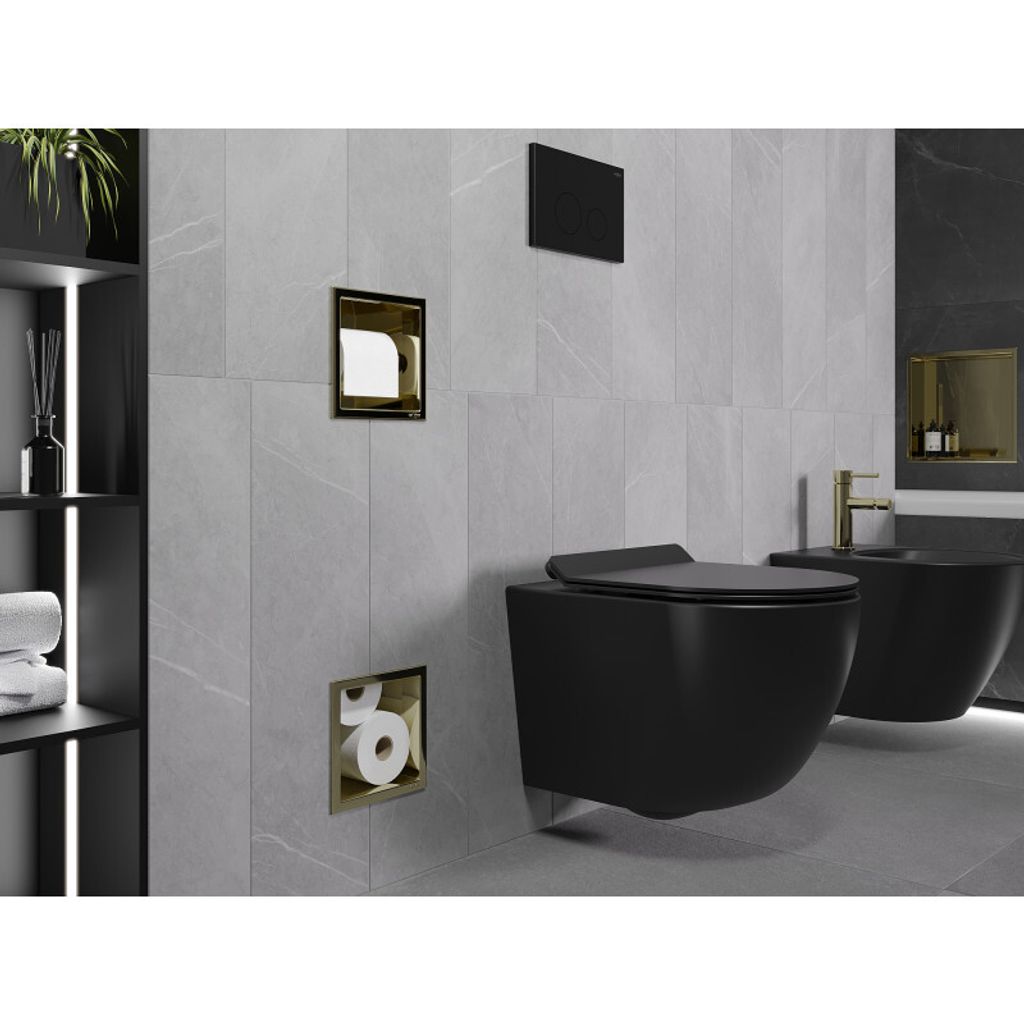 Mexen X-Wall-BP Toilettenpapierhalter mit Aufbewahrung, Produktbild 3