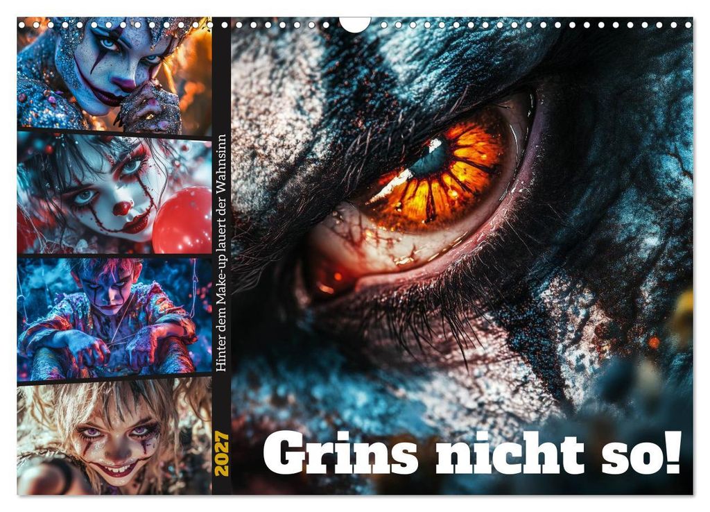 Grins nicht so ! (Wandkalender 2027 DIN A3 quer), CALVENDO Monatskalender