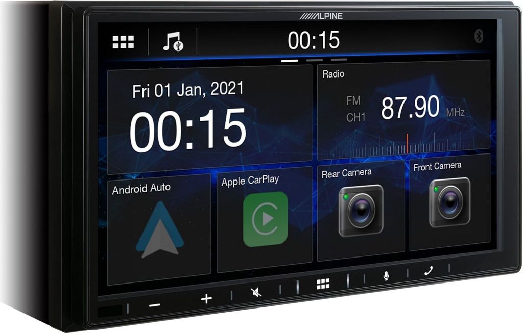 Alpine ILX-W690D | 2-DIN Autoradio Digital Media Station mit 7-Zoll Bildschirm, DAB+, Apple CarPlay und Android Auto
