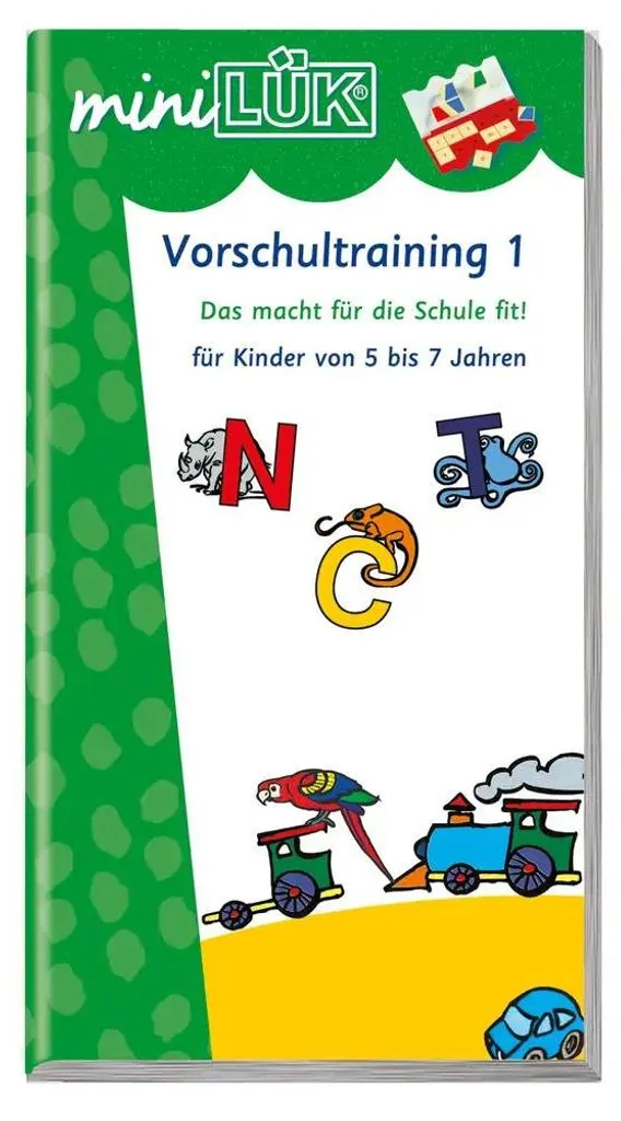 LÜK mini-Set Vorschultraining avec système d'autocorrection intégré