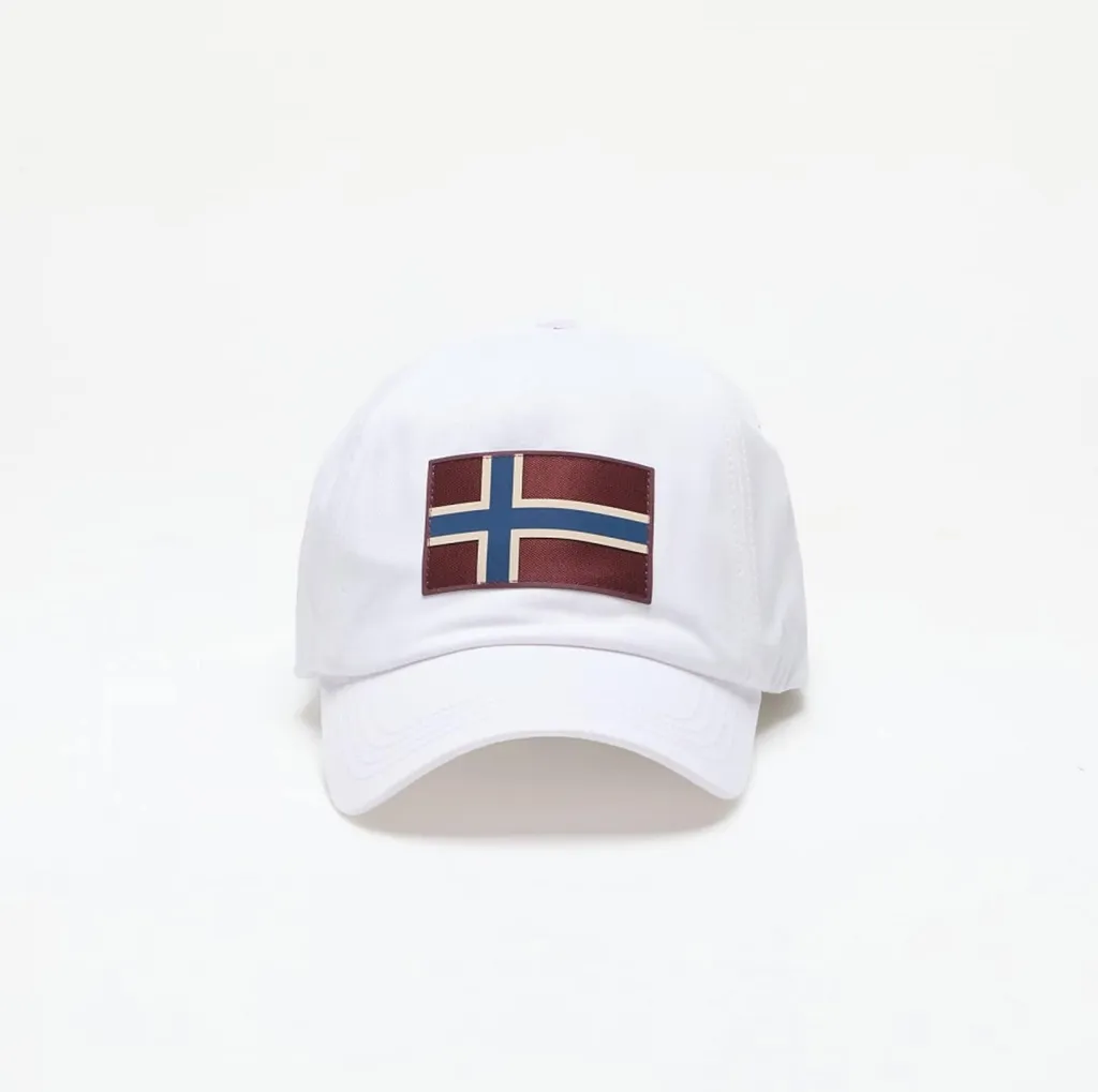 Napapijri Cap NP0A4HNA0021 Blanche - Casquette Iconique Taille Unique