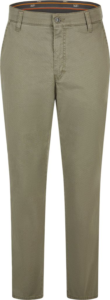 aubi Perfect Fit Herren Sommer Hose Baumwollhose Print High Flex Modell 526 olive Größe 24
