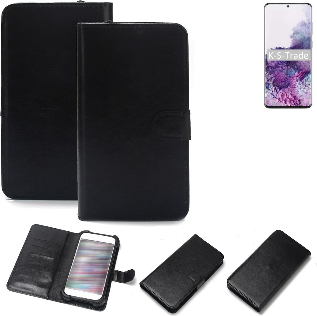 K-S-Trade Handyhülle Schutzhülle kompatibel mit Samsung Galaxy S20 Ultra Handy Schutz Hülle Handyhülle Bumper schwarz 1x