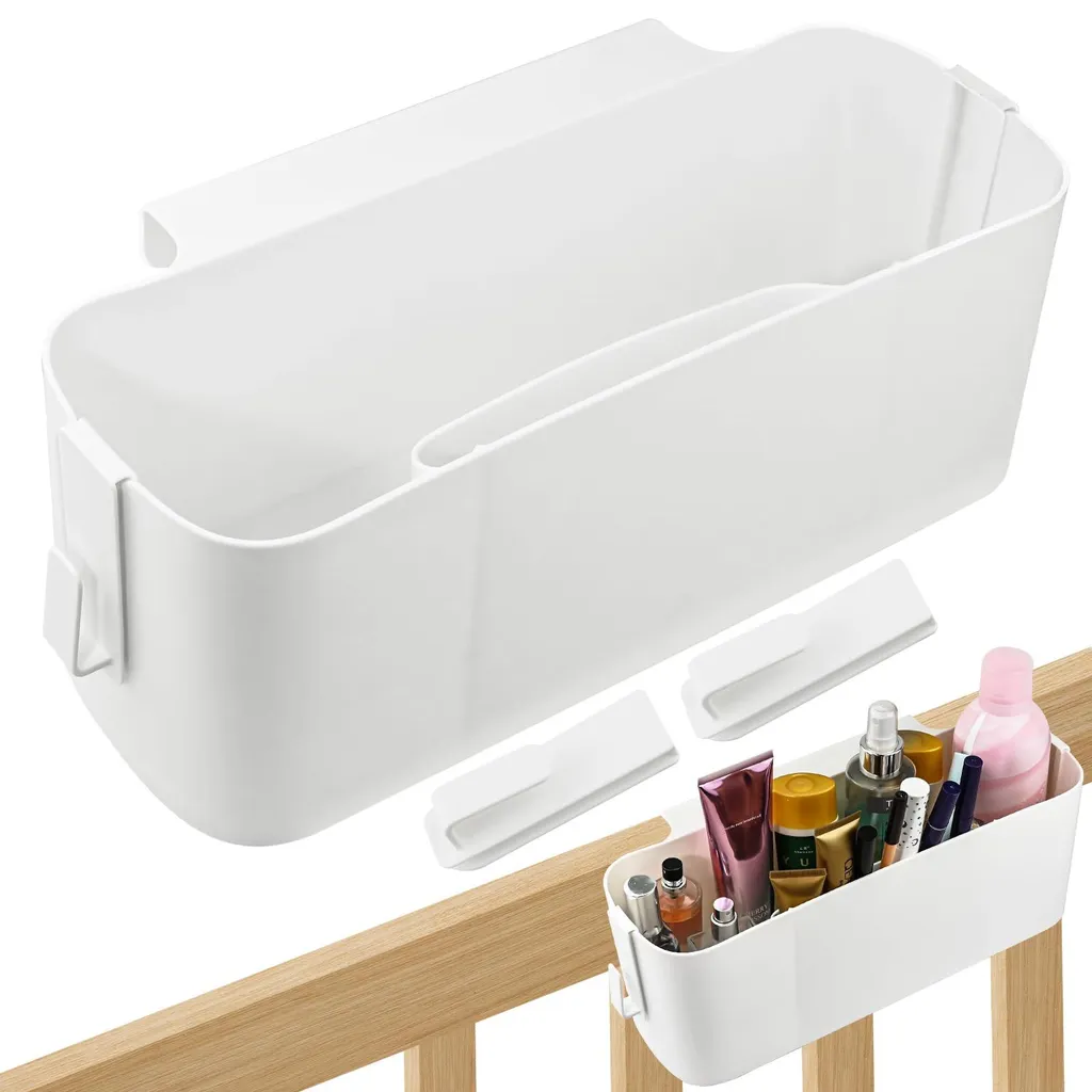 Organiseur de lit pour étudiants, rangement pour mezzanine et box