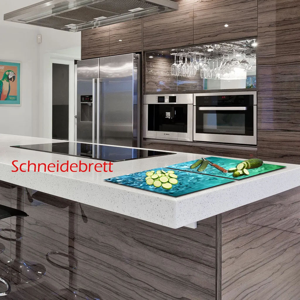 Copertura Piano Cottura Natural Blue 2 Pezzi 40x52 | Cucina Ordinata - 13